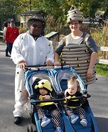 Bee Family Homemade Costume