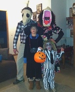 Beetlejuice Family Costume Idea