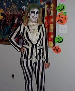 Beetlejuice Homemade Costume