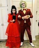 Beetlejuice and Lydia�s Wedding Homemade Costume