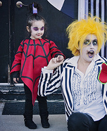 Beetlejuice Lydia Homemade Costume
