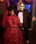 Beetlejuice & Lydia Homemade Costume