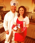 Betty Crocker & Pillsbury Doughboy Costume