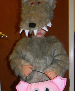 Homemade Big Bad Wolf Costume