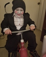 Billy The Puppet - Jigsaw Doll Homemade Costume