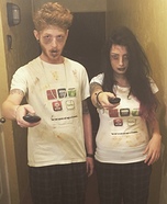 Binge Watching Zombies Homemade Costume