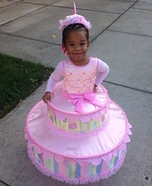 Birthday Cake with Candle Costume