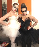 Black Swan and White Swan Homemade Costumes