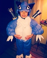 Blastoise Pokemon Homemade Costume