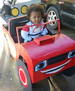 Blaze and AJ Homemade Costume