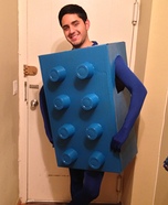 Blue Lego Costume