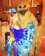 Blue Macaw and Oogie Boogie Homemade Costumes