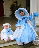Bo Peep and her Sheepie Homemade Costume