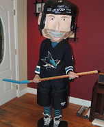 Bobble Head Joe Thornton Homemade Costume