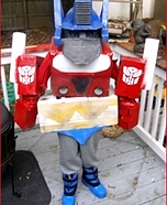 Optimus Prime Transformer Costume