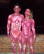 Bodies Couple Homemade Costume