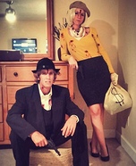 Bonnie and Clyde Couples Halloween Costume