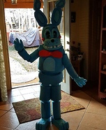 Bonnie Bunny Homemade Costume