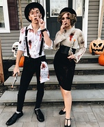 Bonnie & Clyde Homemade Costume