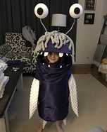 Boo Monsters Inc. Homemade Costume
