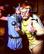 Bowser and Shredder Homemade Costumes