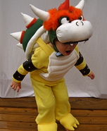 Bowser from Mario Bros. Homemade Costume