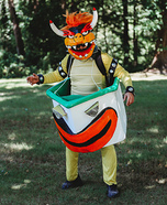 Bowser Mario Kart Homemade Costume