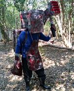 Boxhead Homemade Costume