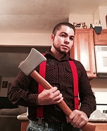 Brawny Paper Towel Guy Homemade Costume