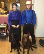 Breaking Amish Couples Costume