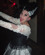 Bride of Frankenstein Homemade Costume
