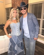 Britney & Justin Denim Homemade Costume