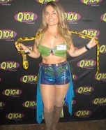 Britney Spears 2001 I'm a Slave for You Homemade Costume