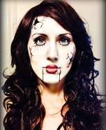 Broken Doll Makeup