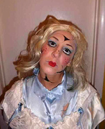 Broken Porcelain Doll Homemade Costume