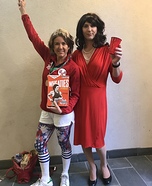 Bruce and Caitlin Jenner Homemade Costume