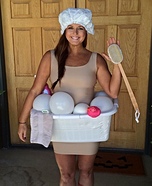 DIY Bubble Bath Costume