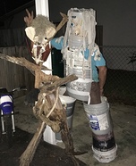 Bucket Man Homemade Costume