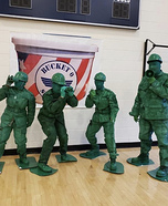 Bucket of Soldiers Homemade Costume