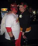 Bull Fighter vs Red Bull Couple Costume