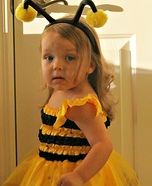Homemade Bumble Bee Costume