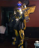 DIY Bumblebee Transformer Adult Costume