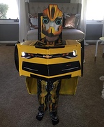 Bumblebee Transformer Homemade Costume