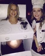 Bun in the Oven Homemade Costume