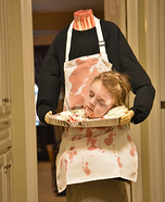 Butcher Accident Gone Wrong Homemade Costume