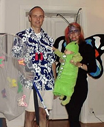 The Butterfly Catcher, Butterfly and Caterpillar Family Costume