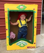 Cabbage Patch Baby Homemade Costume