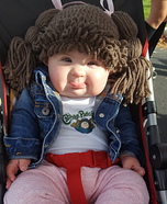 Cabbage Patch Baby Homemade Costume