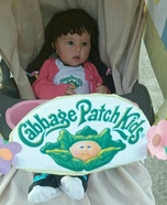 Cabbage Patch Baby Homemade Costume