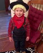 Cabbage Patch Cowboy Homemade Costume